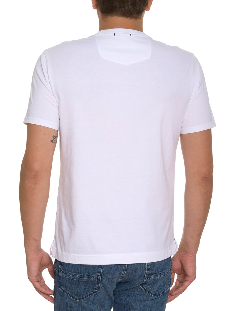 AERIAL SKULL GRAPHIC T-SHIRT