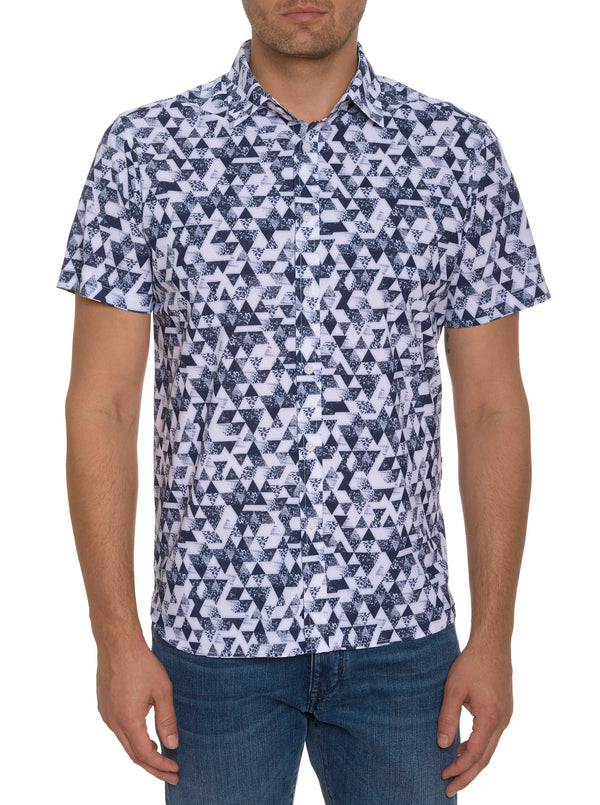 STAMOS PERFORMANCE SHORT SLEEVE KNIT SHIRT