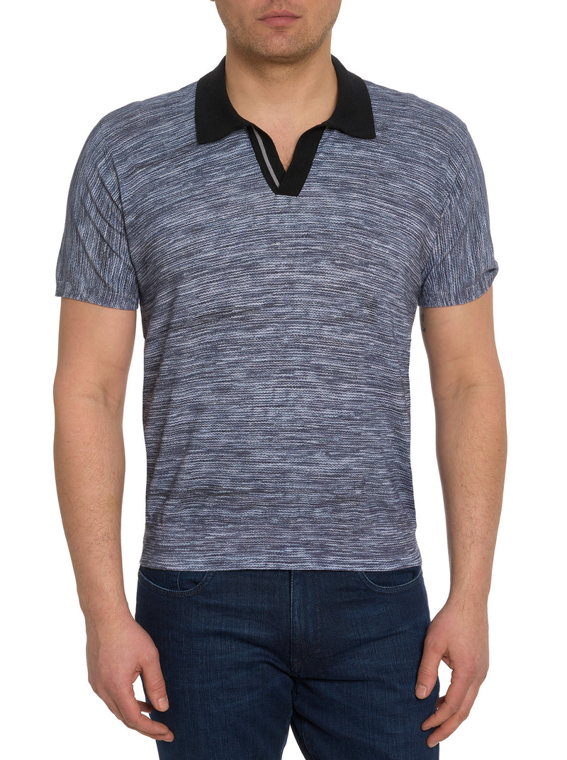 THE STATIC SWEATER POLO