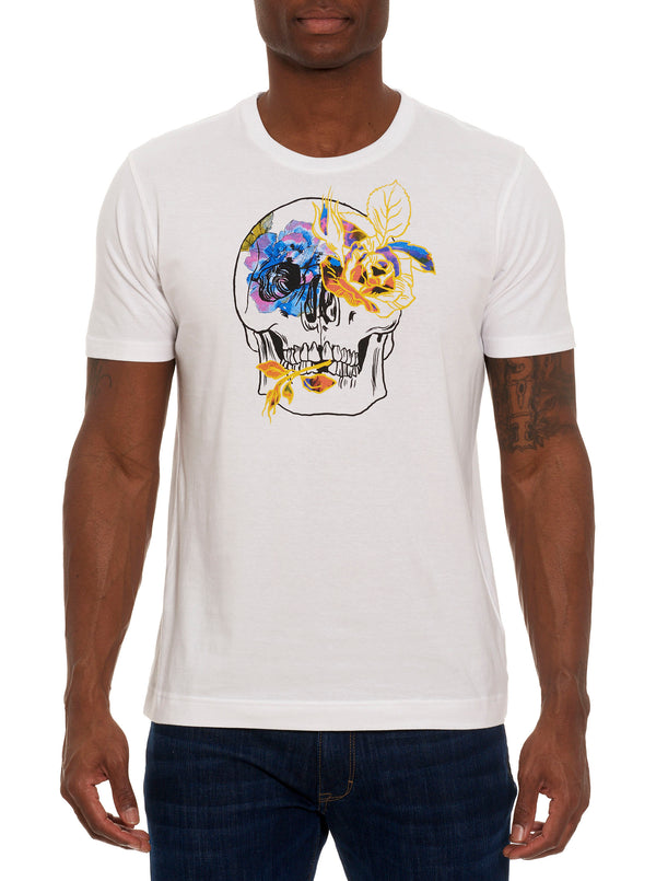 HIBISCUS SKULL T-SHIRT