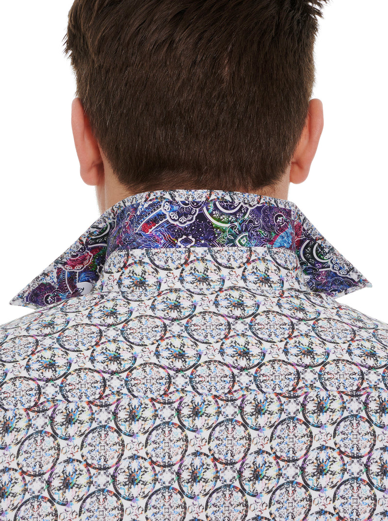 SUNDIAL LONG SLEEVE BUTTON DOWN SHIRT