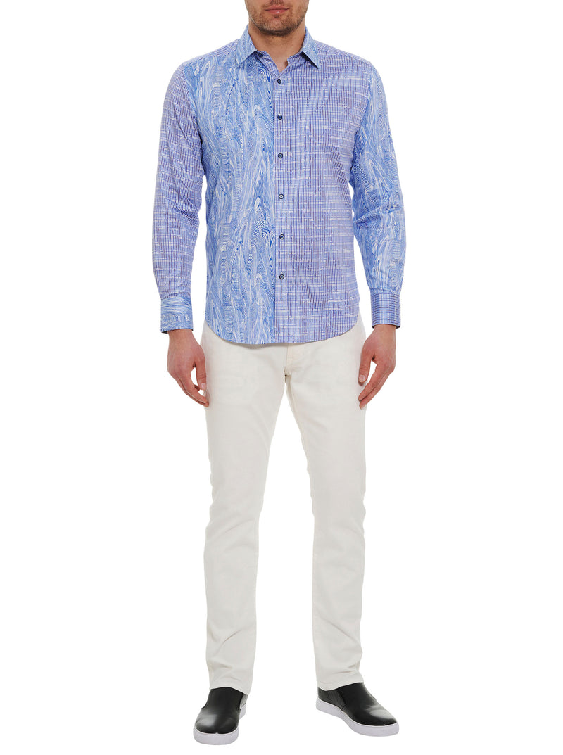 PROXIMA LONG SLEEVE BUTTON DOWN SHIRT TALL