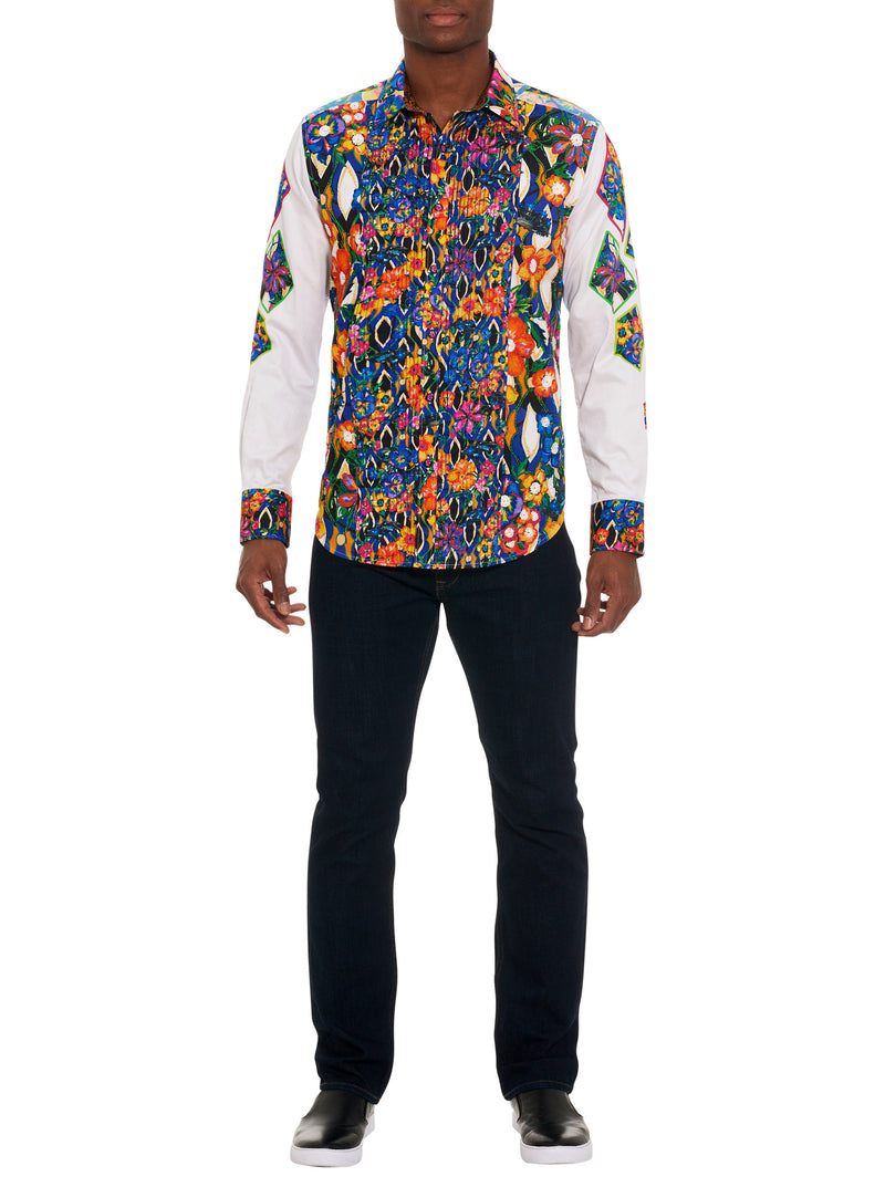 LIMITED EDITION LOVE STREET LONG SLEEVE BUTTON DOWN SHIRT TALL