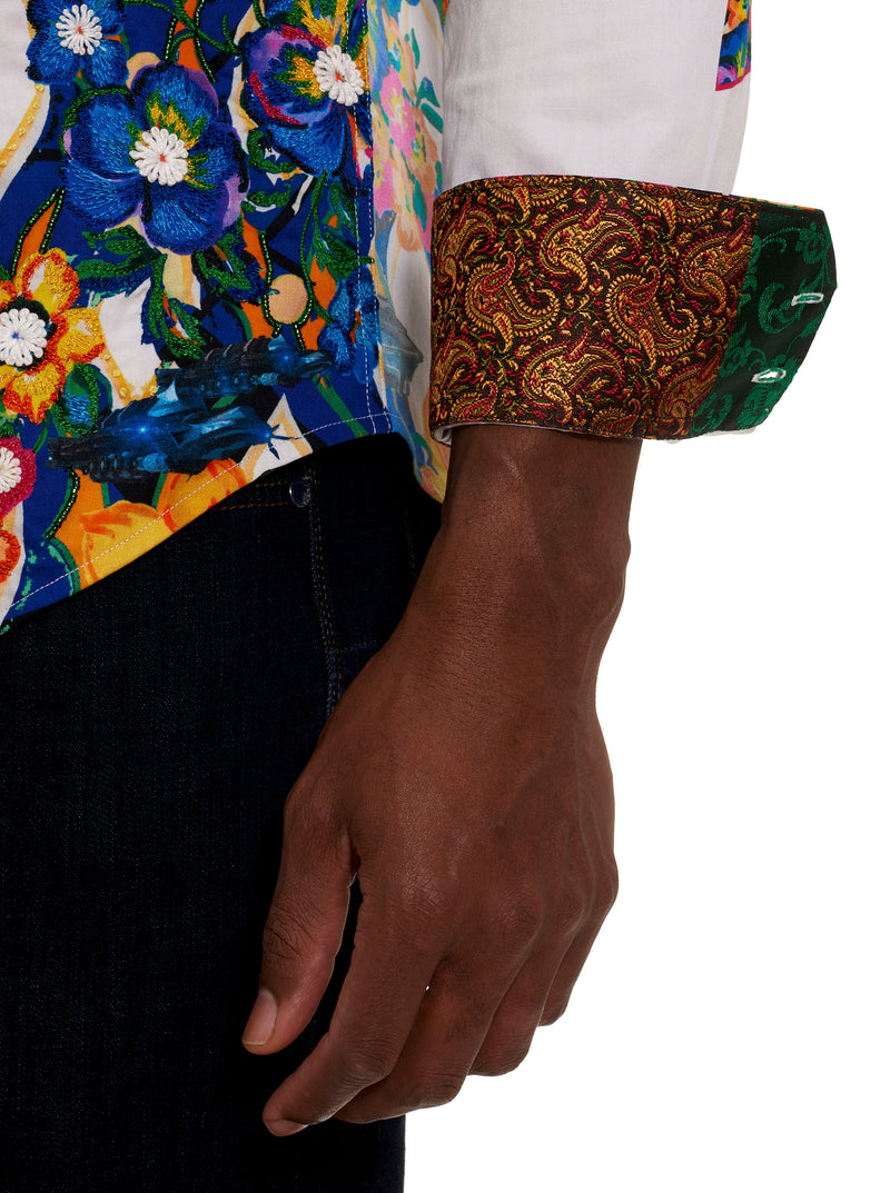 LIMITED EDITION LOVE STREET LONG SLEEVE BUTTON DOWN SHIRT BIG