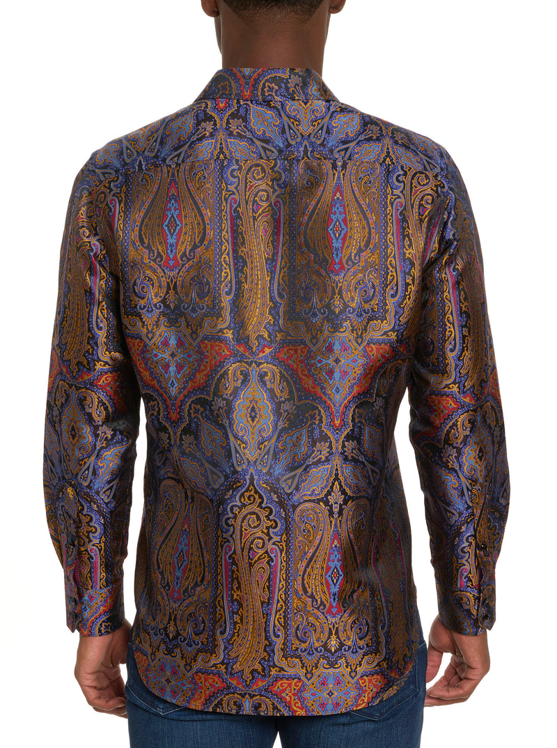 LIMITED EDITION SOLAR OUTBURST LONG SLEEVE BUTTON DOWN SHIRT