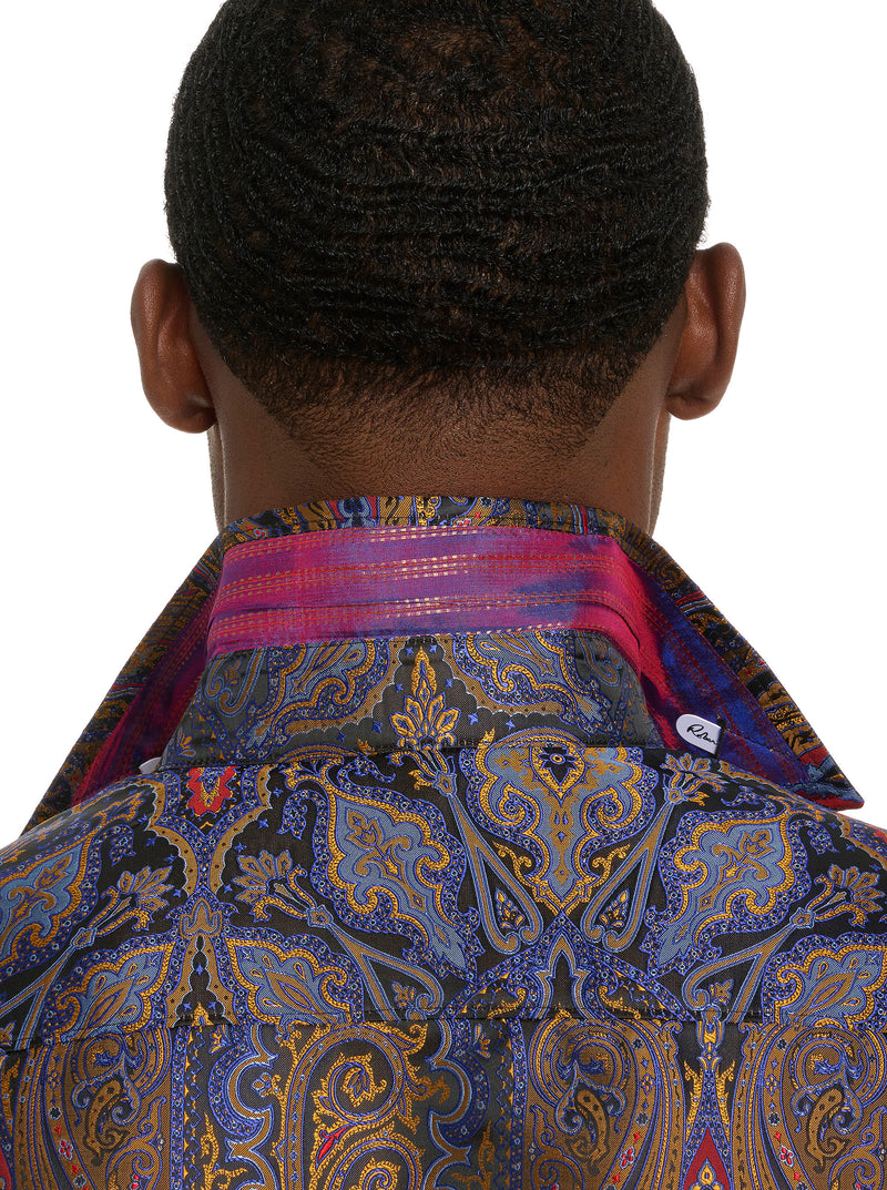 LIMITED EDITION SOLAR OUTBURST LONG SLEEVE BUTTON DOWN SHIRT