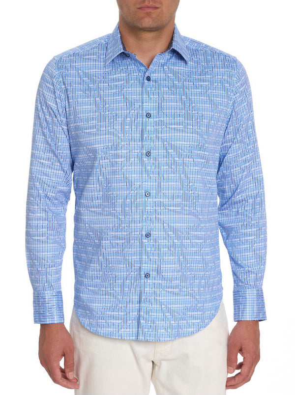 MEISLER LONG SLEEVE BUTTON DOWN SHIRT