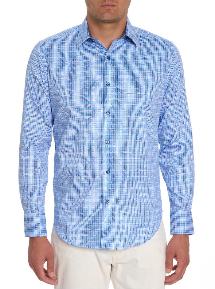 MEISLER LONG SLEEVE BUTTON DOWN SHIRT