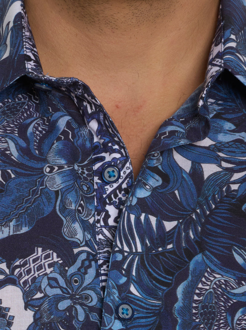 RAMBLING LONG SLEEVE BUTTON DOWN SHIRT TALL