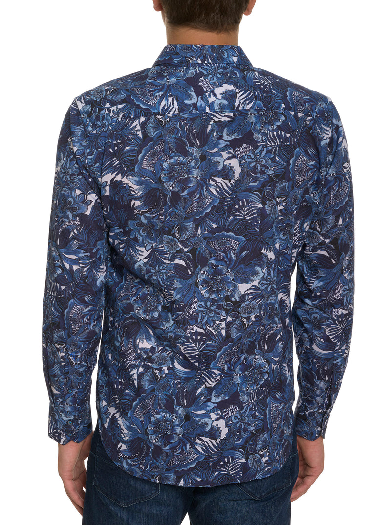 RAMBLING LONG SLEEVE BUTTON DOWN SHIRT TALL