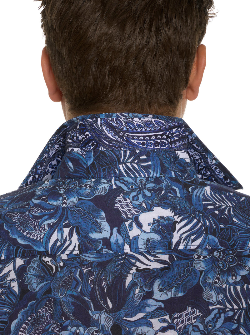 RAMBLING LONG SLEEVE BUTTON DOWN SHIRT TALL