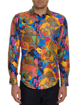 LIMITED EDITION LE CLIQUE LONG SLEEVE BUTTON DOWN SHIRT