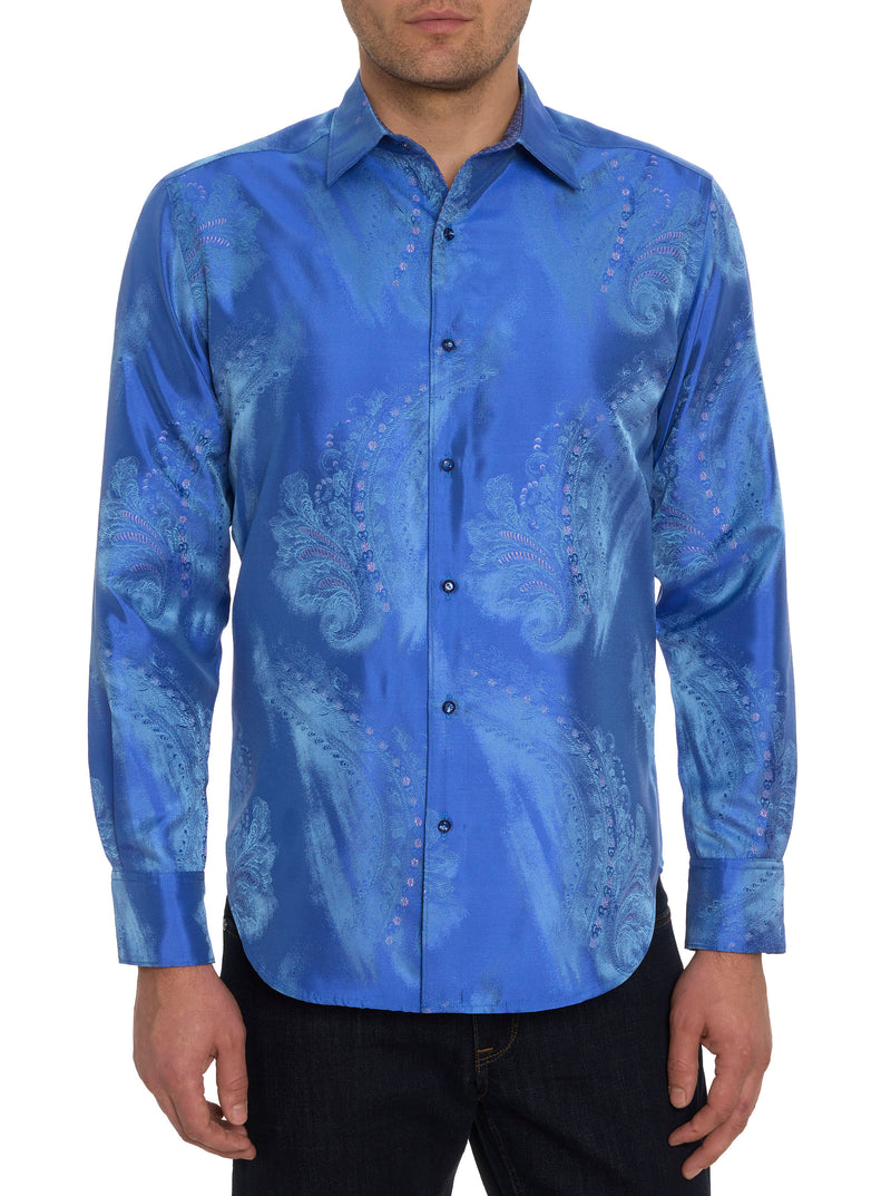 LIMITED EDITION ITS ELECTRIC LONG SLEEVE BUTTON DOWN SHIRT