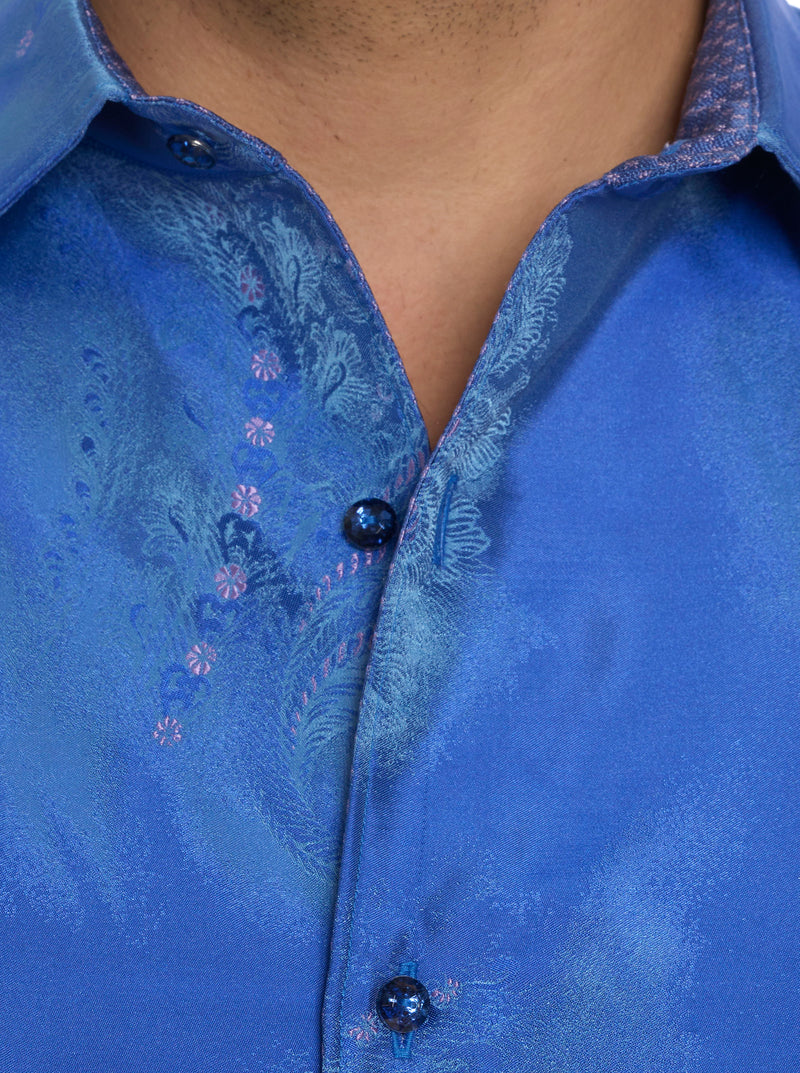 LIMITED EDITION ITS ELECTRIC LONG SLEEVE BUTTON DOWN SHIRT
