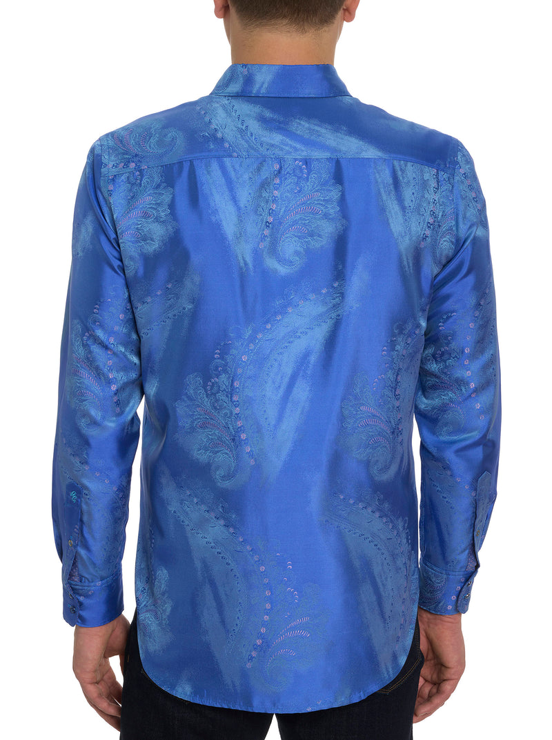 LIMITED EDITION ITS ELECTRIC LONG SLEEVE BUTTON DOWN SHIRT