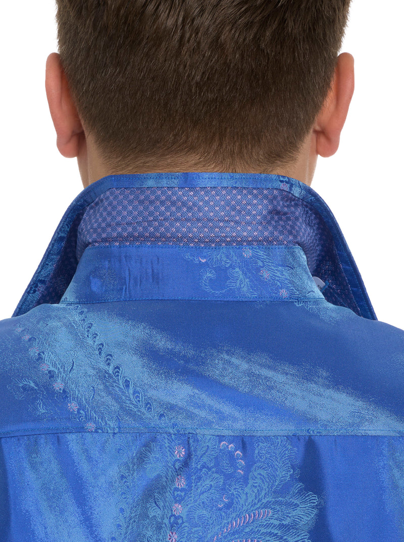 LIMITED EDITION ITS ELECTRIC LONG SLEEVE BUTTON DOWN SHIRT