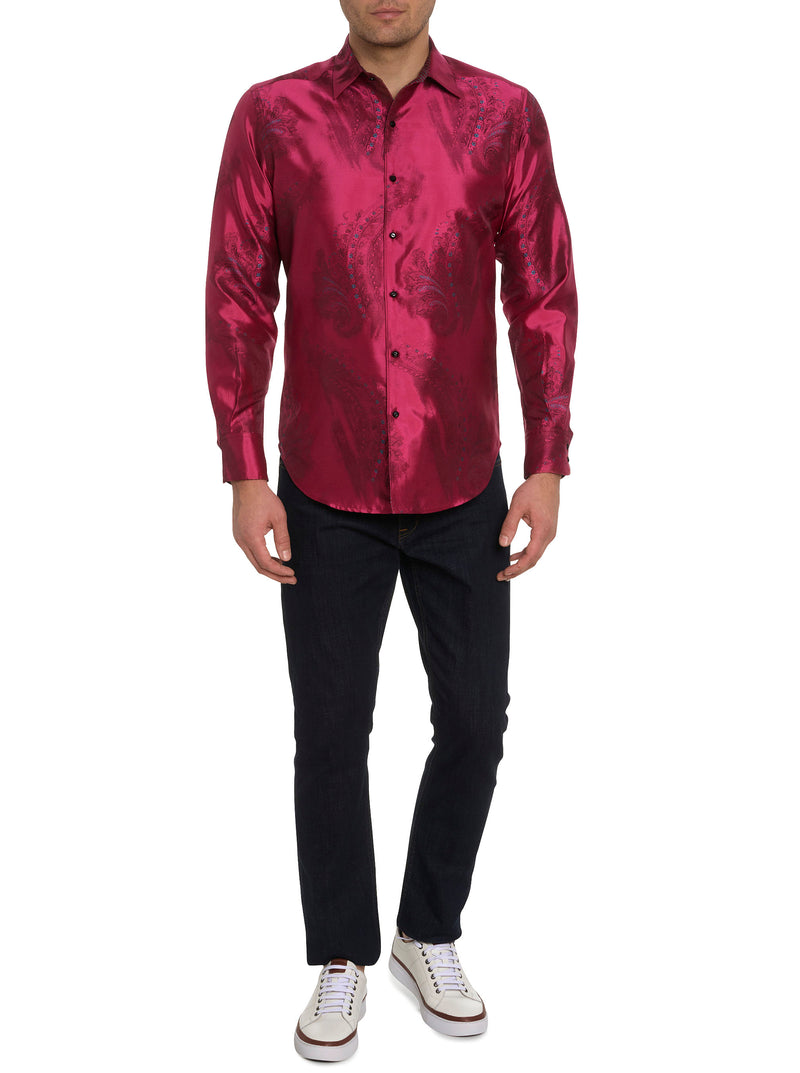LIMITED EDITION ITS ELECTRIC LONG SLEEVE BUTTON DOWN SHIRT