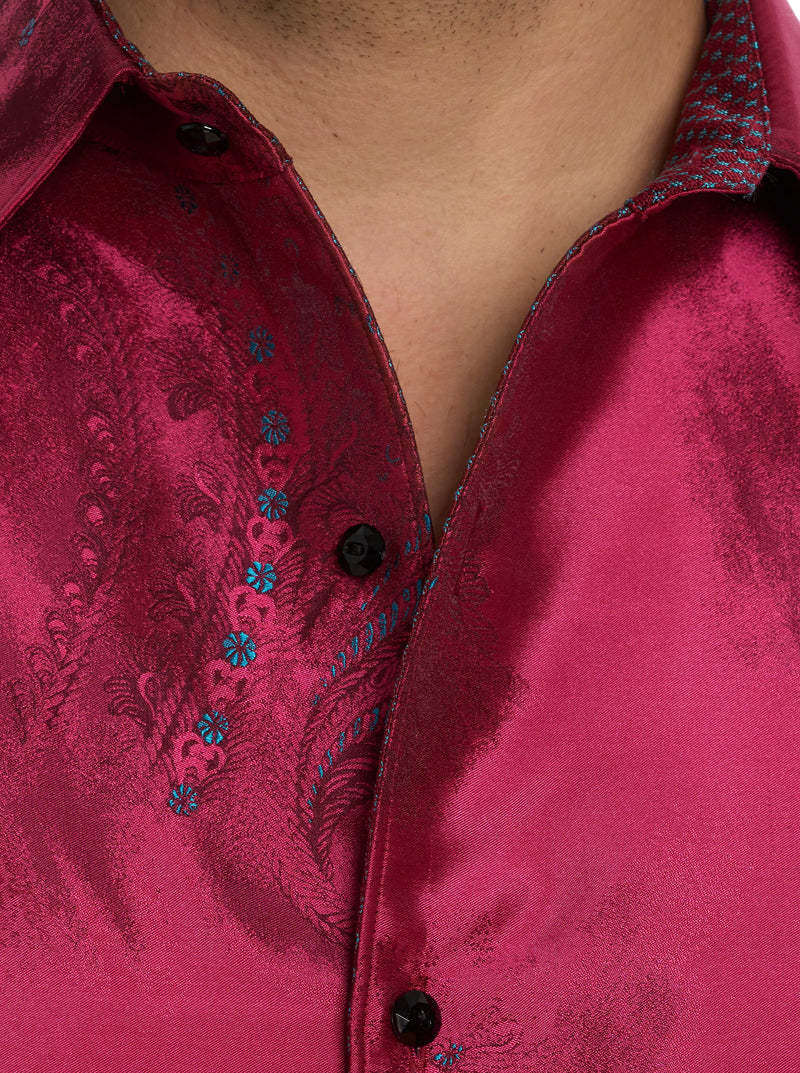 LIMITED EDITION ITS ELECTRIC LONG SLEEVE BUTTON DOWN SHIRT