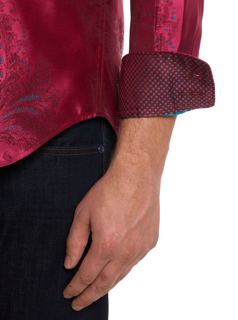 LIMITED EDITION ITS ELECTRIC LONG SLEEVE BUTTON DOWN SHIRT