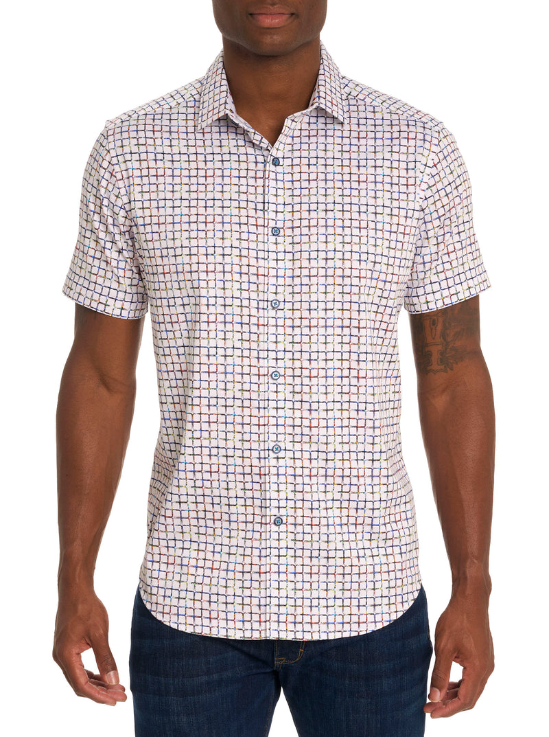 THE SHOCKER SHORT SLEEVE BUTTON DOWN SHIRT