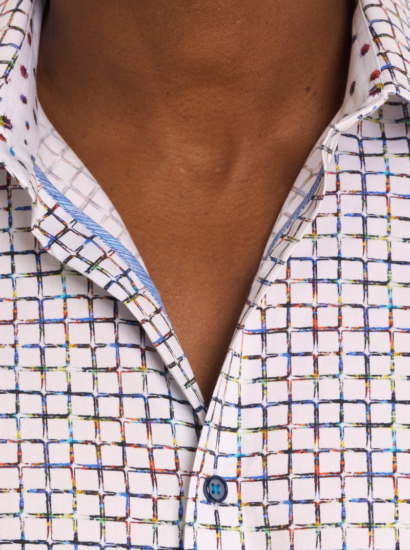 THE SHOCKER SHORT SLEEVE BUTTON DOWN SHIRT