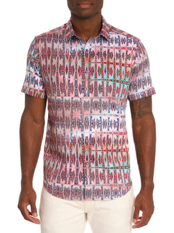 HIGH TIMES SHORT SLEEVE BUTTON DOWN SHIRT