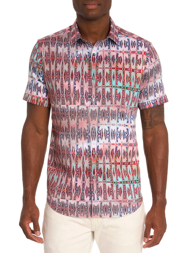 HIGH TIMES SHORT SLEEVE BUTTON DOWN SHIRT