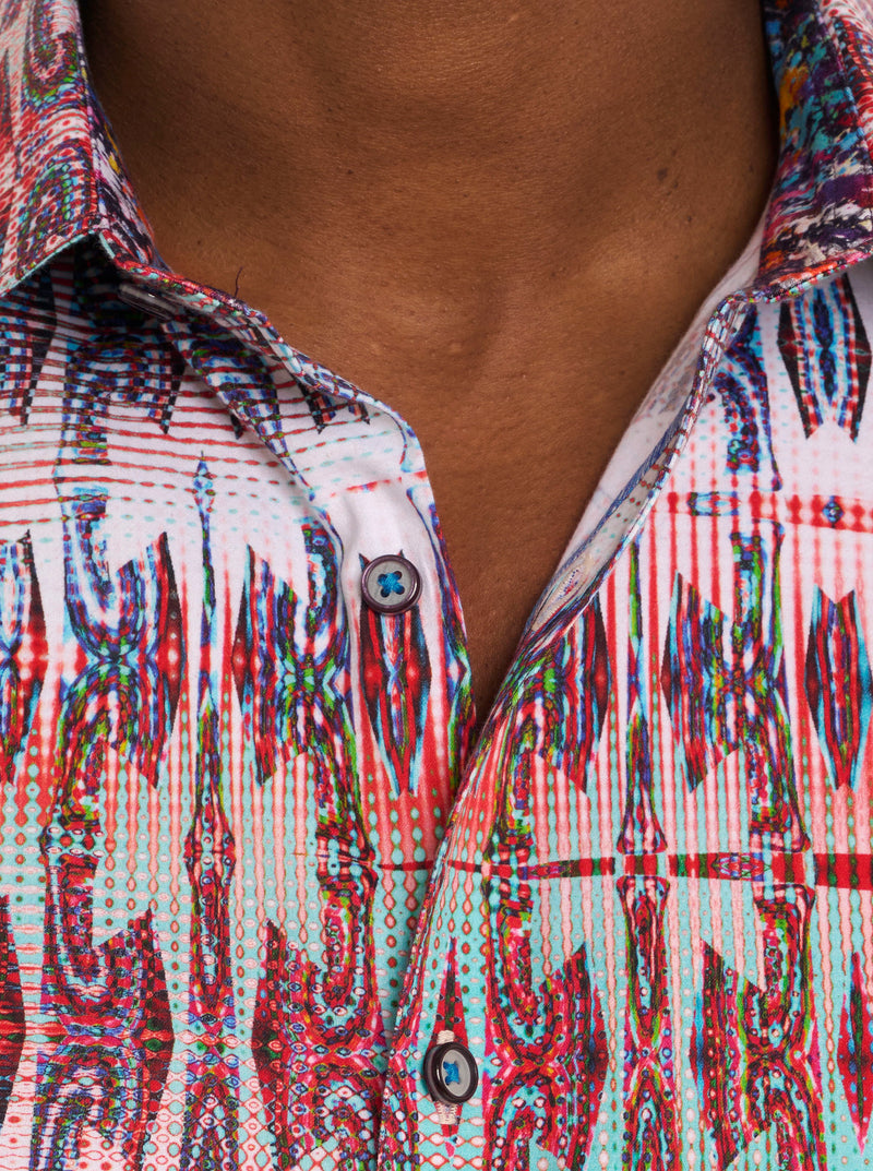 HIGH TIMES SHORT SLEEVE BUTTON DOWN SHIRT