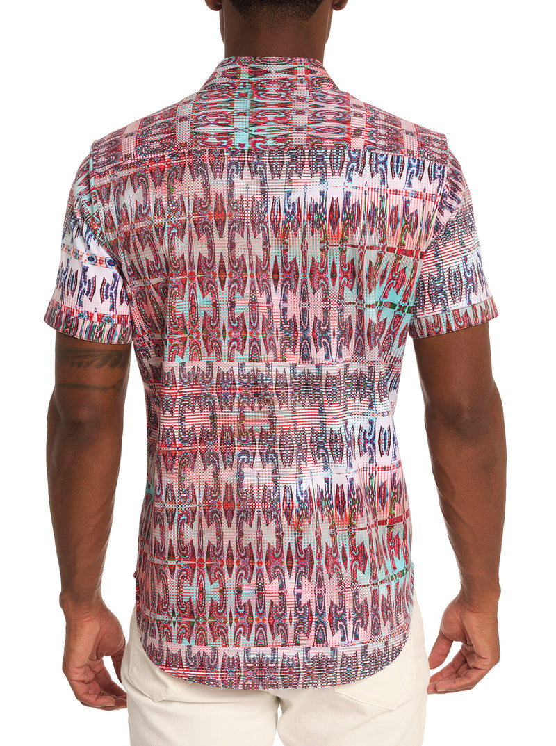 HIGH TIMES SHORT SLEEVE BUTTON DOWN SHIRT