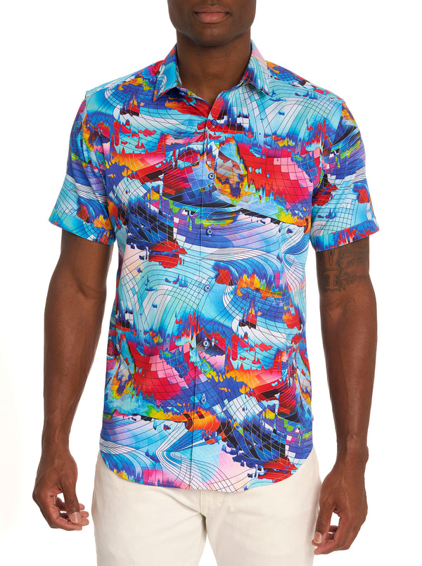 SPEEDBALL SHORT SLEEVE BUTTON DOWN SHIRT BIG