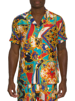 LIMITED EDITION MORE MORE MORE SHORT SLEEVE BUTTON DOWN SHIRT