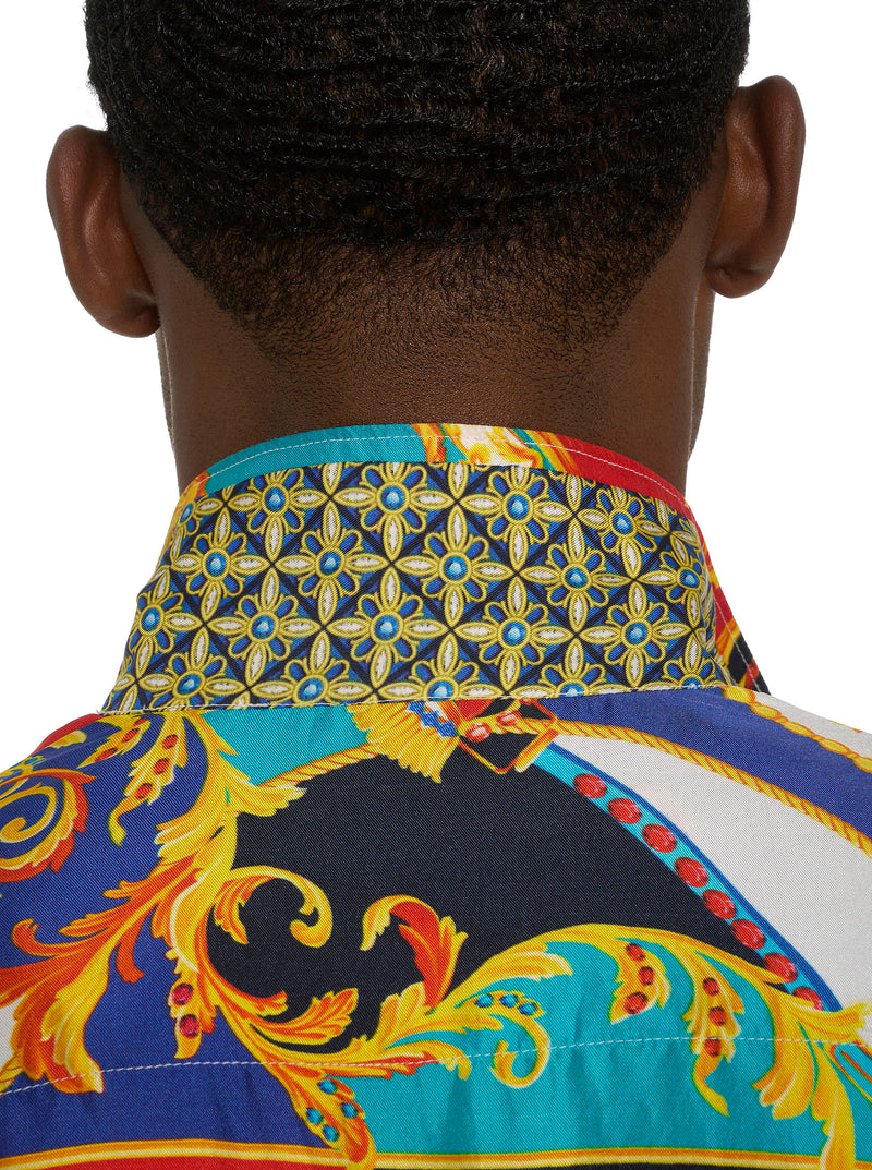 LIMITED EDITION MORE MORE MORE SHORT SLEEVE BUTTON DOWN SHIRT