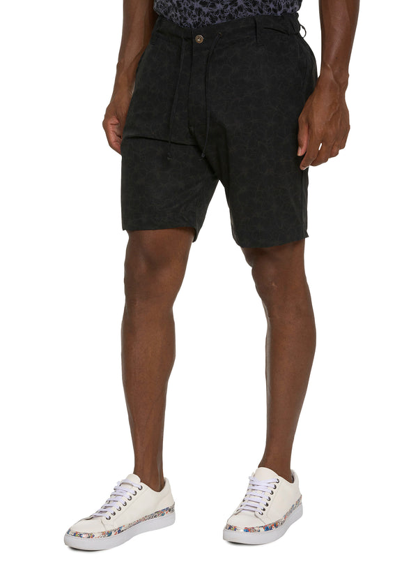 FLORAL TIGER BEACH TO BAR SHORT