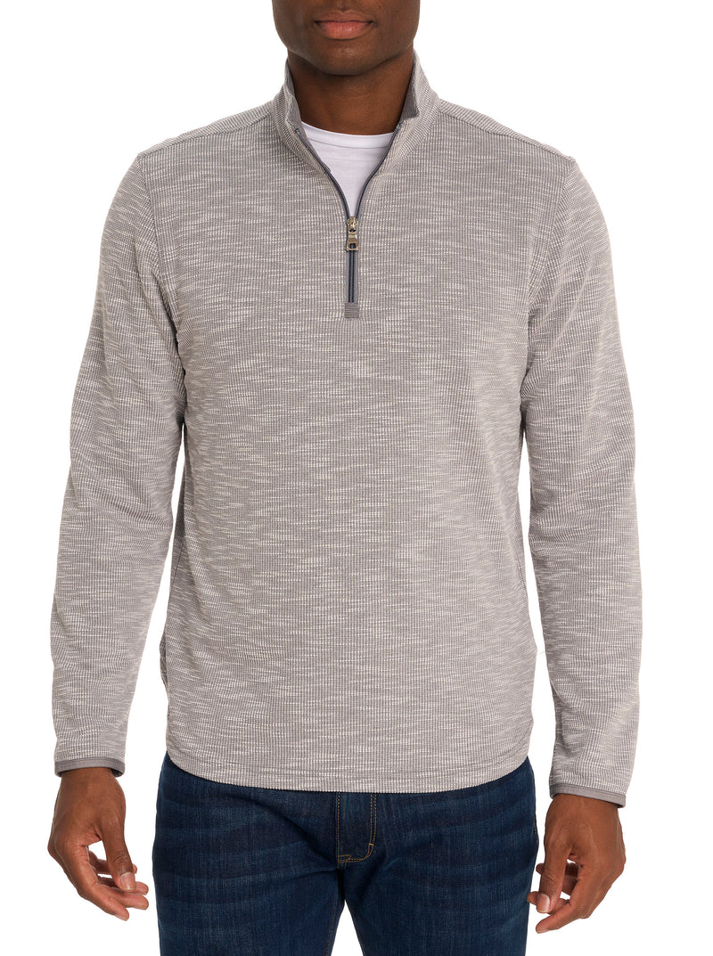 SPEILBERG 1/4 ZIP LONG SLEEVE KNIT