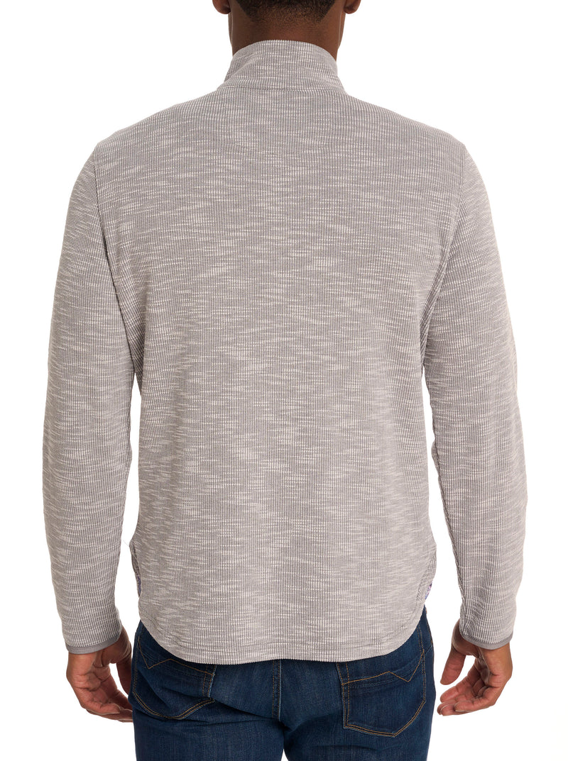 SPEILBERG 1/4 ZIP LONG SLEEVE KNIT