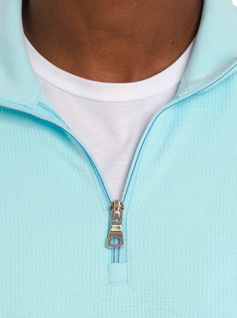 SPEILBERG 1/4 ZIP LONG SLEEVE KNIT
