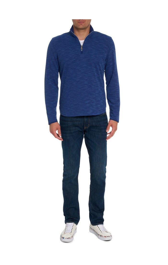 SPEILBERG 1/4 ZIP LONG SLEEVE KNIT