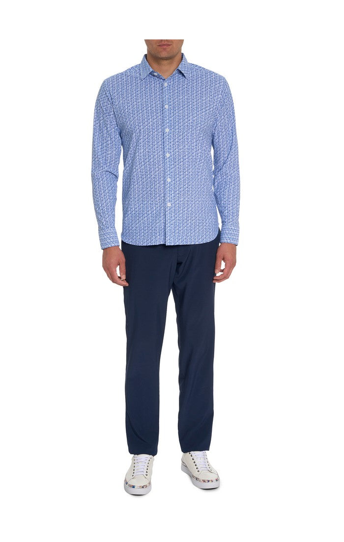 FELDMAN PERFORMANCE LONG SLEEVE KNIT SHIRT