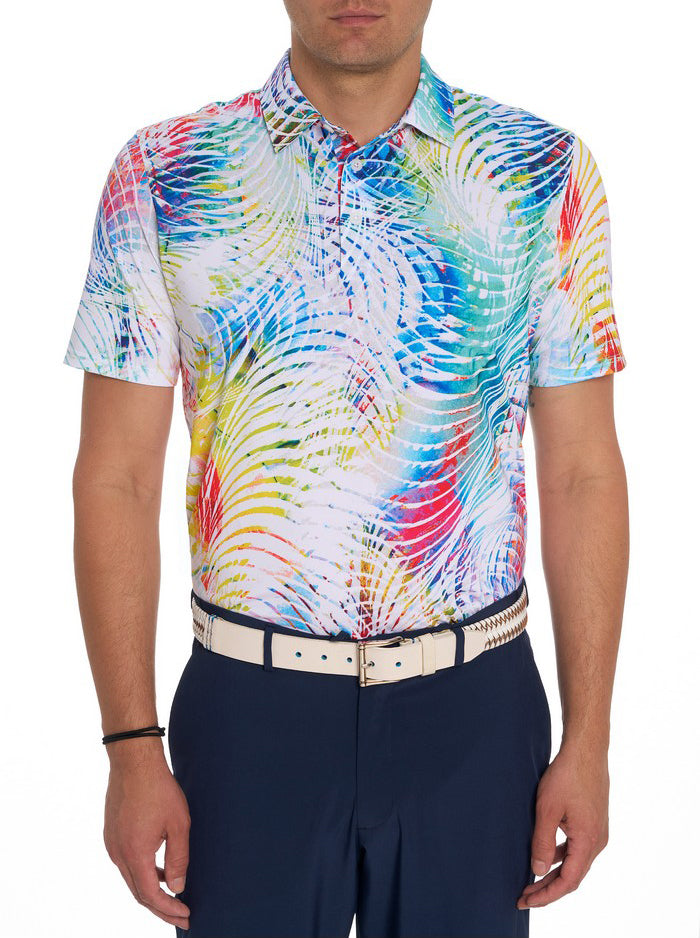 COLOR ME WILD PERFORMANCE POLO