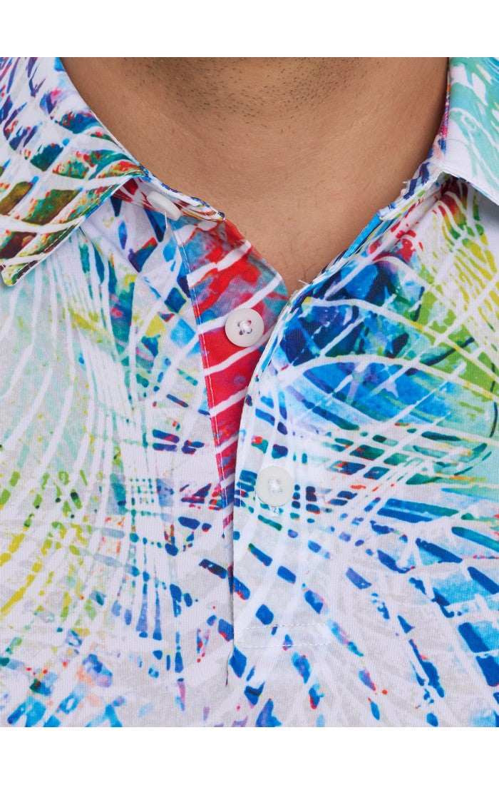 COLOR ME WILD PERFORMANCE POLO