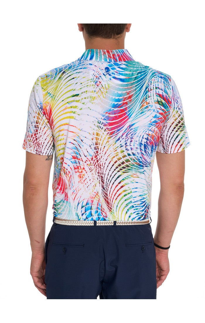 COLOR ME WILD PERFORMANCE POLO