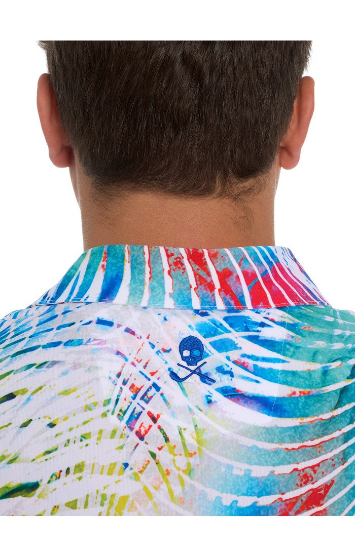 COLOR ME WILD PERFORMANCE POLO