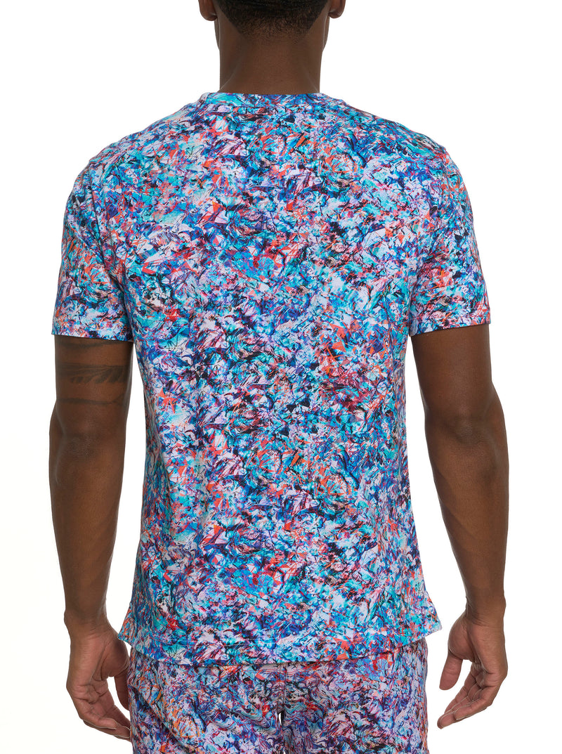 GLASS SKULL GRAPHIC T-SHIRT