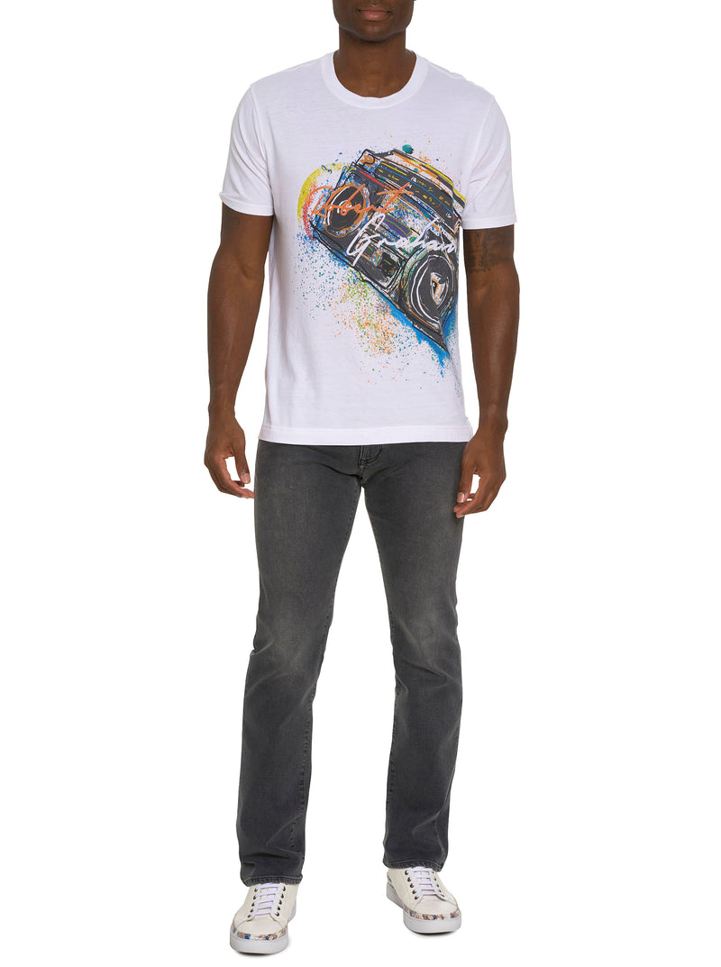 BOOM BOX SPLASH GRAPHIC T-SHIRT