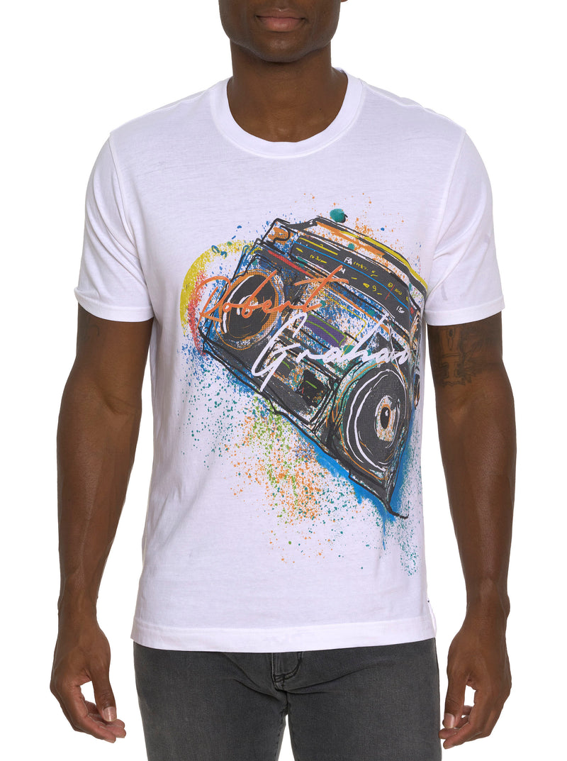 BOOM BOX SPLASH GRAPHIC T-SHIRT