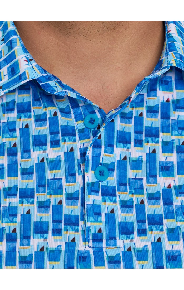 TEQUILA SUNRISE PERFORMANCE POLO