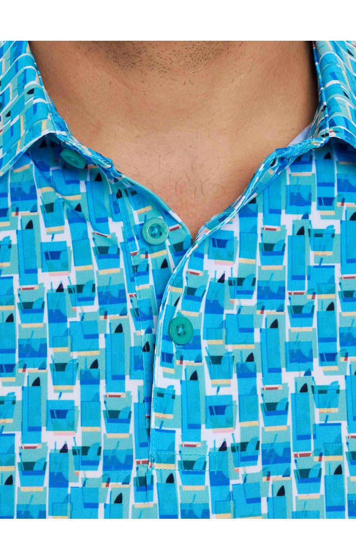 TEQUILA SUNRISE PERFORMANCE POLO