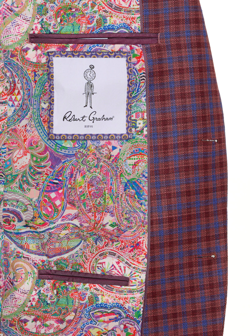 CHECK WINDOW PANE BLAZER