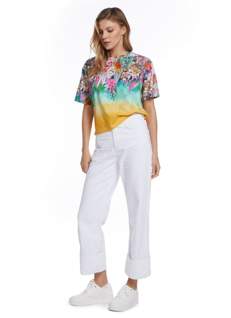BEACH IN BLOOM GRAPHIC T-SHIRT